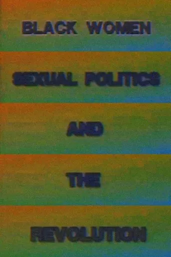 Póster de Black Women, Sexual Politics and the Revolution