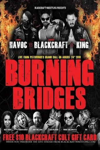 Póster de Blackcraft Wrestling: Burning Bridges