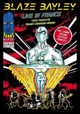 Póster de Blaze Bayley ‎– Live in France