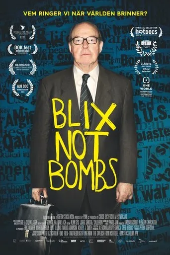 Póster de Blix Not Bombs