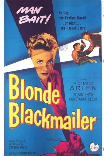 Póster de Blonde Blackmailer