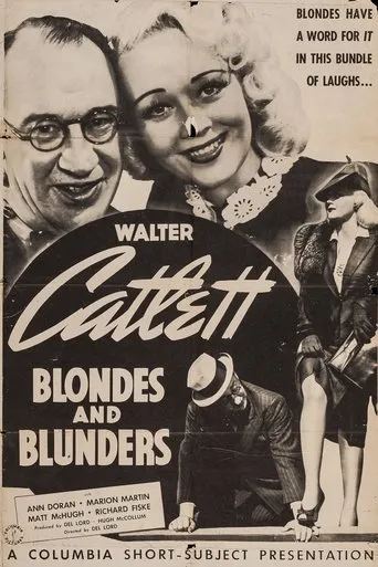 Póster de Blondes and Blunders