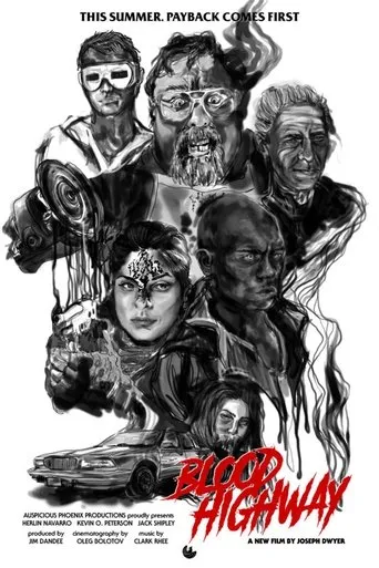 Póster de Blood Highway