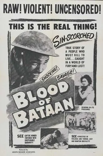 Póster de Blood of Bataan
