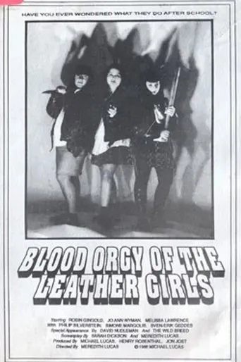 Póster de Blood Orgy of the Leather Girls