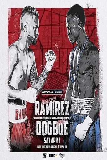 Póster de Blood, Sweat & Tears: Ramirez vs. Dogboe
