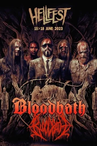 Póster de Bloodbath - Hellfest 2023