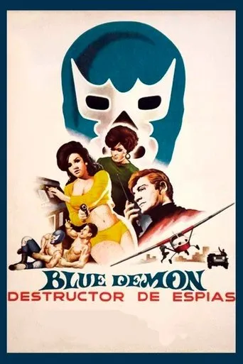 Póster de Blue Demon destructor de espías