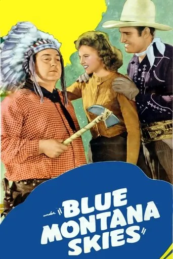 Póster de Blue Montana Skies