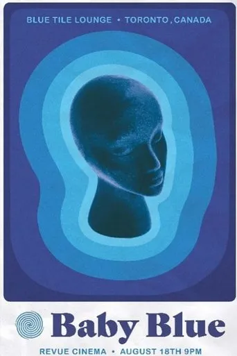 Póster de Blue Tile Lounge - Baby Blue