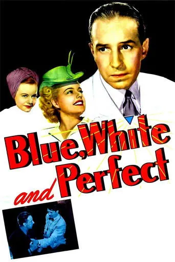 Póster de Blue, White, and Perfect