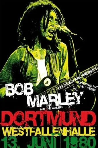 Póster de Bob Marley And The Wailers in der Westfalenhalle, Dortmund 1980