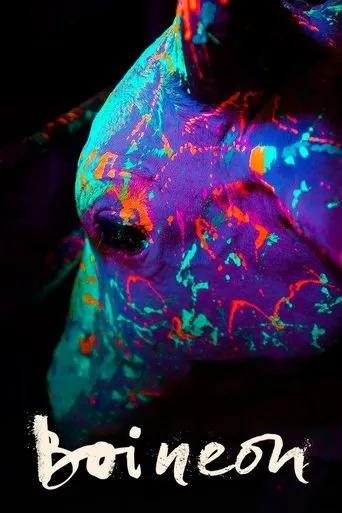 Póster de Boi neon
