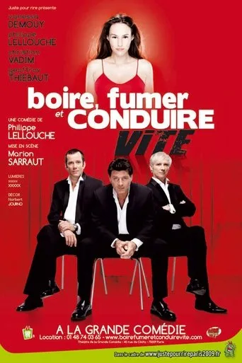 Póster de boire fumer ou conduire vite