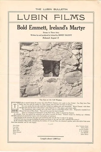 Póster de Bold Emmett, Ireland's Martyr