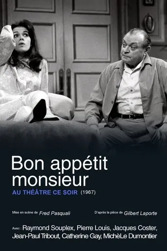 Póster de Bon appétit monsieur