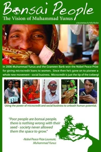 Póster de Bonsai People: The Vision of Muhammad Yunus