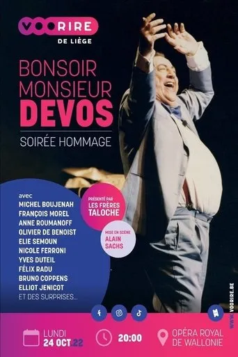 Póster de Bonsoir Monsieur Devos