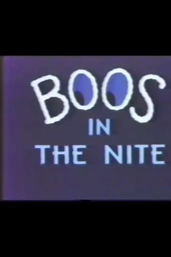 Póster de Boos in the Nite