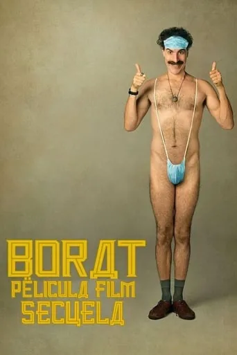 Póster de Borat, película film secuela (2020) con Sacha Baron Cohen como Borat Sagdiyev