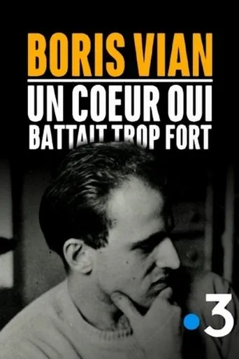 Póster de Boris Vian, un cœur qui battait trop fort
