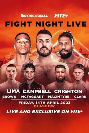 Póster de Boxing Social - Fight Night Live