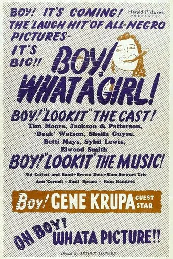 Póster de Boy! What a Girl!
