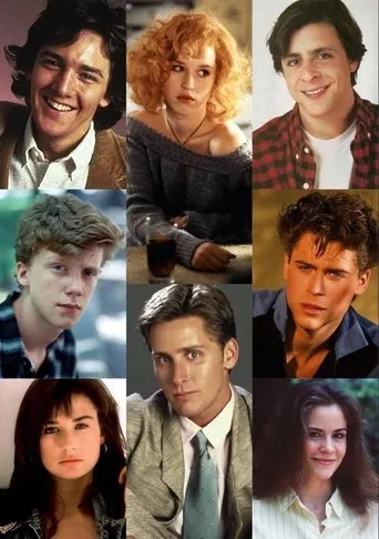 Póster de Brats: las jóvenes estrellas de los 80