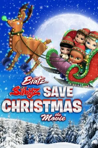 Póster de Bratz Babyz Salvan La Navidad (2008) con Dorla Bell como Sasha (voice)