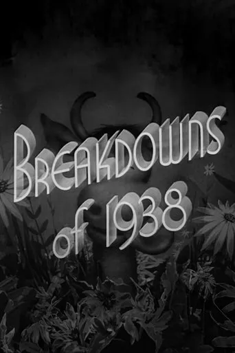 Póster de Breakdowns of 1938