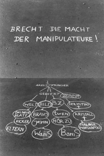 Póster de Brecht die Macht der Manipulateure