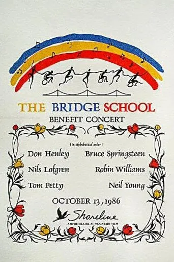Póster de Bridge School Benefit Concert 1986