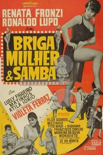 Póster de Briga, Mulher e Samba