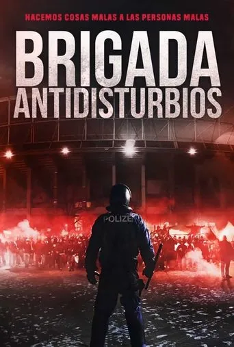 Póster de Brigada antidisturbios (2018) con Anna Suk como Nicky Winter