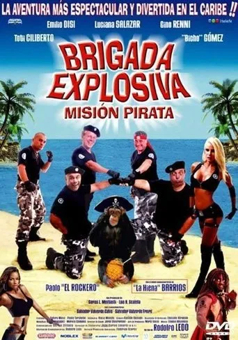 Póster de Brigada Explosiva: misión pirata