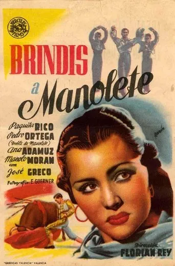 Póster de Brindis a Manolete