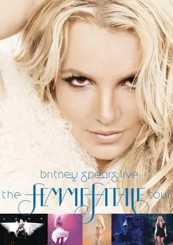 Póster de Britney Spears Live The Femme Fatale Tour