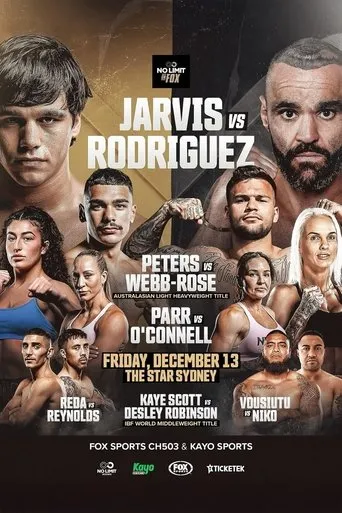 Póster de Brock Jarvis vs. Adrian Rodriguez