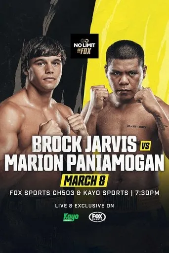Póster de Brock Jarvis vs. Marlon Paniamogan