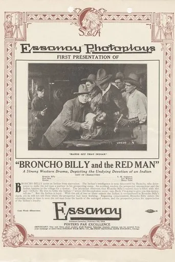 Póster de Broncho Billy and the Red Man