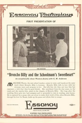 Póster de Broncho Billy and the Schoolmam's Sweetheart