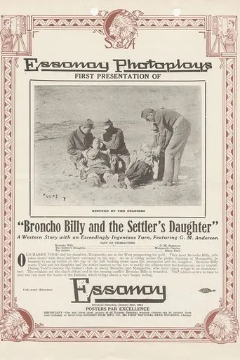 Póster de Broncho Billy and the Settler's Daughter