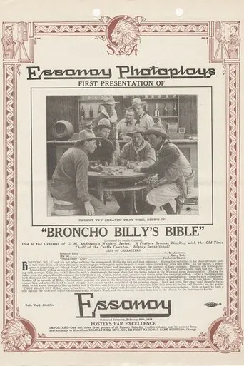 Póster de Broncho Billy's Bible