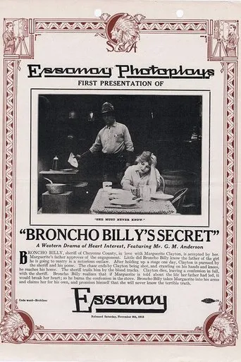 Póster de Broncho Billy's Secret