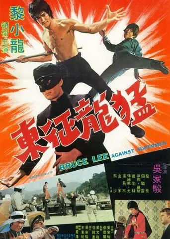 Póster de Bruce Lee Contra los halcones negros