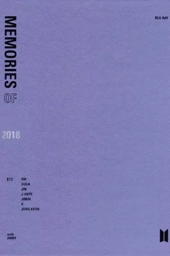 Póster de BTS Memories of 2018