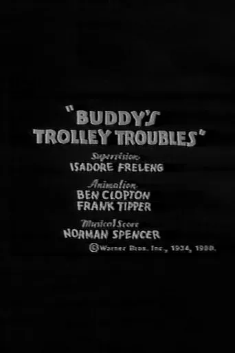 Póster de Buddy's Trolley Troubles