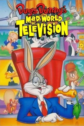 Póster de Bugs Bunny: El loco mundo de la televisión