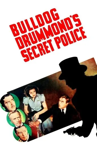 Póster de Bulldog Drummond's Secret Police