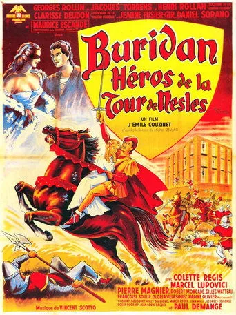 Póster de Buridan, héros de la tour de Nesle